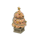 Animal Crossing Items Festive Tree Gold