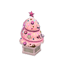 Animal Crossing Items Festive Tree Pink