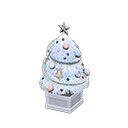 Animal Crossing Items Festive Tree White