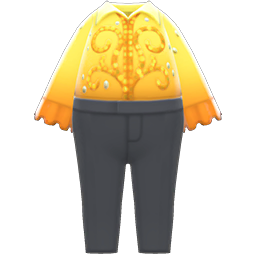 Animal Crossing Items Figure-skating Costume Yellow