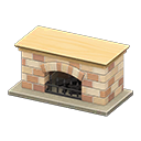 Animal Crossing Items Fireplace Beige