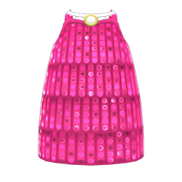 Animal Crossing Items Flapper Dress Pink