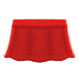 Flare Skirt Red