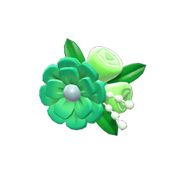 Animal Crossing Items Flashy Hairpin Green