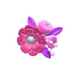 Animal Crossing Items Flashy Hairpin Pink