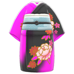 Animal Crossing Items Flashy Kimono Fuchsia