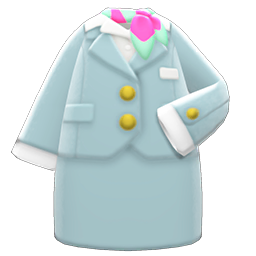 Animal Crossing Items Flight-crew Uniform Gray