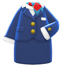 Animal Crossing Items Flight-crew Uniform Navy blue