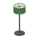 Animal Crossing Items Floor Lamp Black / Green design