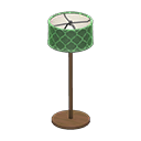 Animal Crossing Items Floor Lamp Brown / Green design