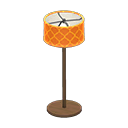 Animal Crossing Items Floor Lamp Brown / Orange design
