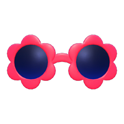 Animal Crossing Items Switch Flower Sunglasses