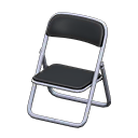 Animal Crossing Items Folding Chair Black