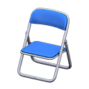 Animal Crossing Items Folding Chair Blue