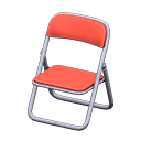 Animal Crossing Items Folding Chair Red