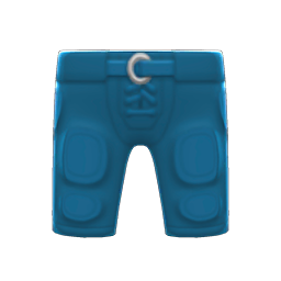 Animal Crossing Items Football Pants Turquoise