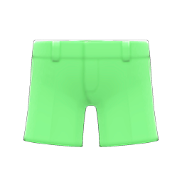 Animal Crossing Items Formal Shorts Lime