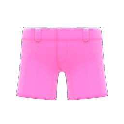 Animal Crossing Items Formal Shorts Pink