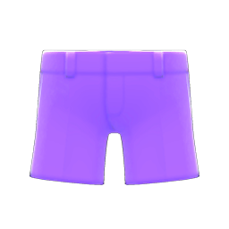 Formal Shorts Purple