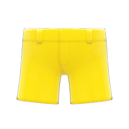 Formal Shorts Yellow