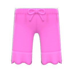 Animal Crossing Items Frilly Pants Pink
