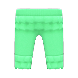 Animal Crossing Items Frilly Sweatpants Mint