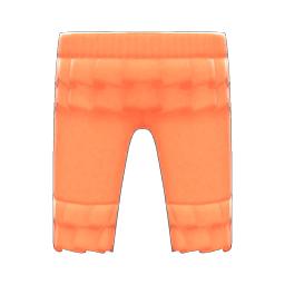 Animal Crossing Items Frilly Sweatpants Orange