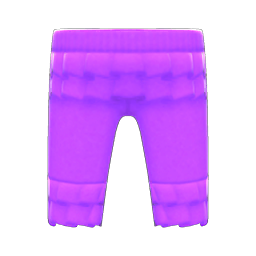 Animal Crossing Items Frilly Sweatpants Purple