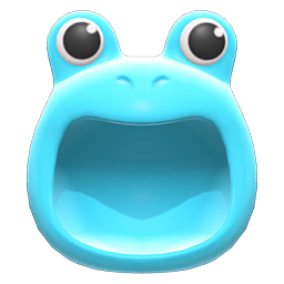 Animal Crossing Items Frog Cap Blue