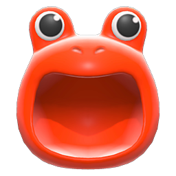 Animal Crossing Items Frog Cap Red