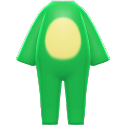 Animal Crossing Items Frog Costume Green