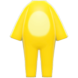 Animal Crossing Items Frog Costume Yellow