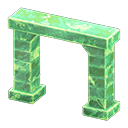 Animal Crossing Items Frozen Arch Ice green