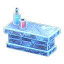 Animal Crossing Items Frozen Counter Ice blue