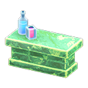 Animal Crossing Items Frozen Counter Ice green