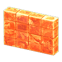 Animal Crossing Items Frozen Partition Ice orange