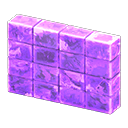 Animal Crossing Items Frozen Partition Ice purple