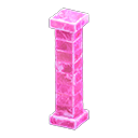 Animal Crossing Items Frozen Pillar Ice pink