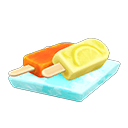 Animal Crossing Items Frozen-treat Set Citrus