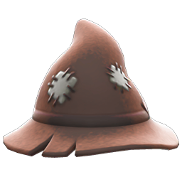 Animal Crossing Items Frugal Hat Brown