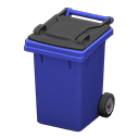 Animal Crossing Items Garbage Bin Blue