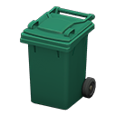 Animal Crossing Items Garbage Bin Green