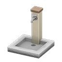 Garden Faucet Concrete
