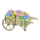 Animal Crossing Items Garden Wagon White