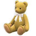 Animal Crossing Items Giant Teddy Bear Caramel mocha / White