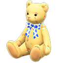 Animal Crossing Items Giant Teddy Bear Floral / Giant dots