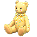 Animal Crossing Items Giant Teddy Bear Floral / Giant stripes