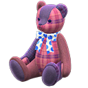 Animal Crossing Items Giant Teddy Bear Tweed / Giant dots