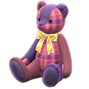 Animal Crossing Items Giant Teddy Bear Tweed / Giant stripes
