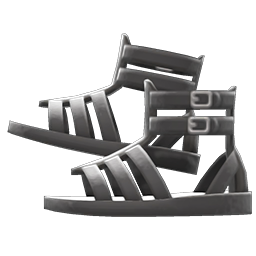 Gladiator Sandals Black
